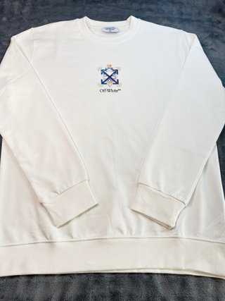 Felpa Off-White Bianca Taglia L