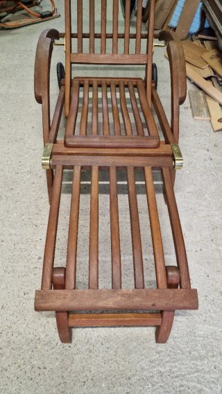 2 Tumbonas de Madera Teca