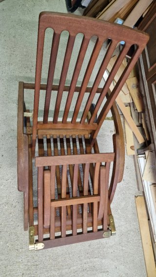 2 Tumbonas de Madera Teca
