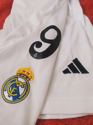 Equipación Real Madrid niño Adidas blanca