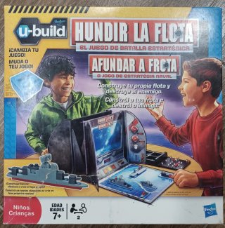 Juego de mesa U-Build Hundir la Flota (Hasbro)