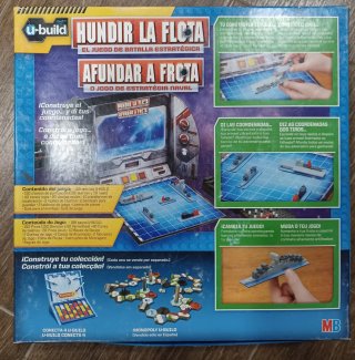 Juego de mesa U-Build Hundir la Flota (Hasbro)