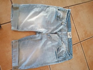 Pantalones cortos vaqueros hombre