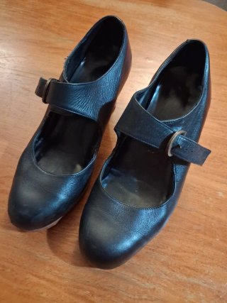 Zapatos de baile flamenco negros