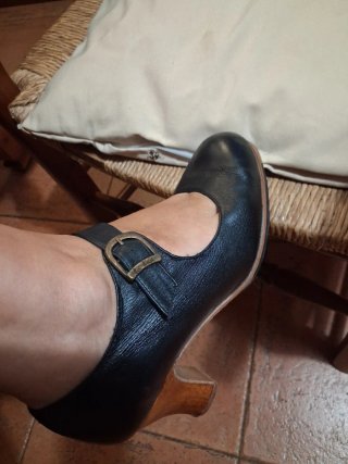 Zapatos de baile flamenco negros