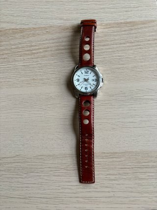Reloj Casio MTP-1314 Cuero Marrón Acero Inoxidable