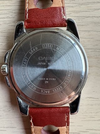 Reloj Casio MTP-1314 Cuero Marrón Acero Inoxidable