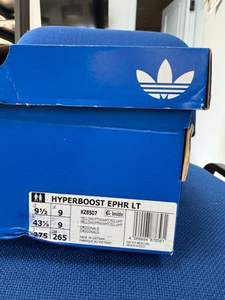 Zapatillas Adidas Hyperboost Blancas y Grises