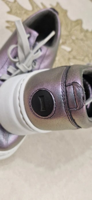 Zapatillas Camper plateadas 39