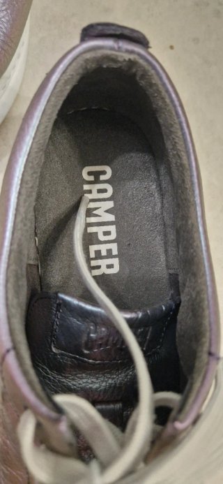Zapatillas Camper plateadas 39