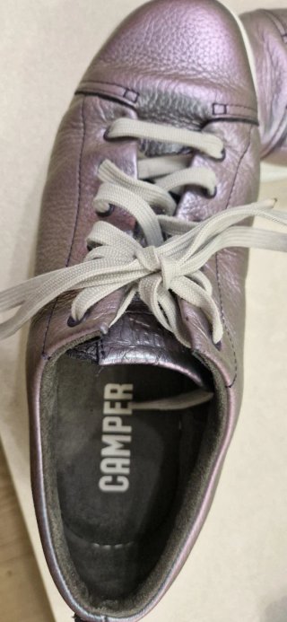 Zapatillas Camper plateadas 39