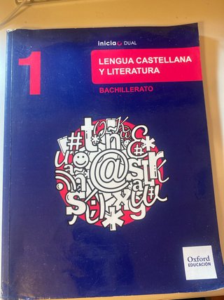 Lengua castellana y literatura Bachillerato