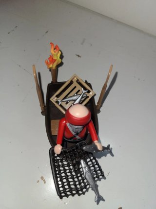 Lote 171. Playmobil Pescador