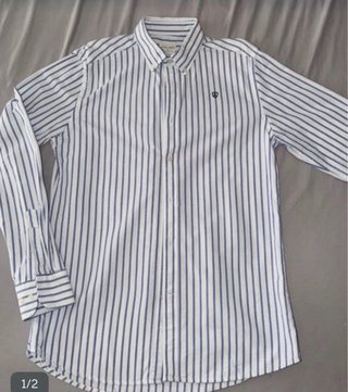 4 camisa Rayas Alvaro Moreno talla 39