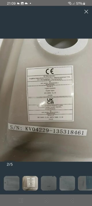 Lavabo GoodHome Beni 44 cm suspendido