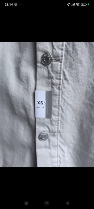 Camisa Lefties Hombre Beige Talla XS