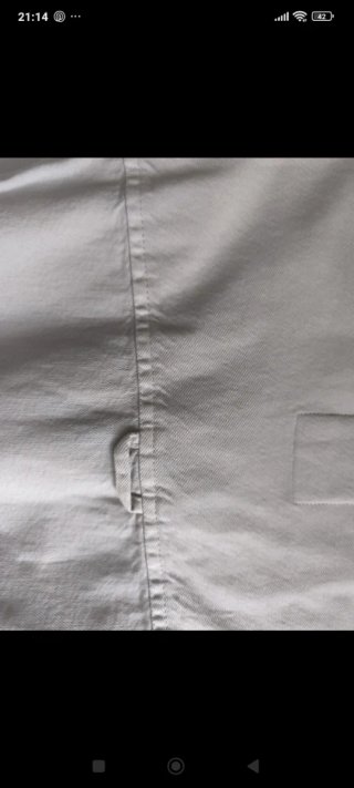 Camisa Lefties Hombre Beige Talla XS