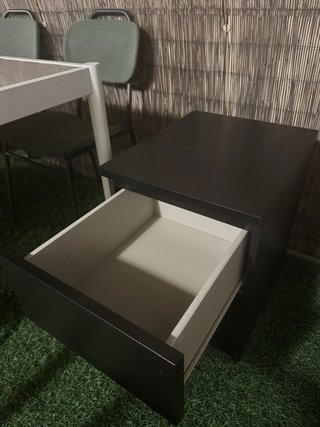Cajonera Negra Ikea