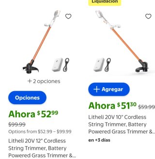 Desbrozadora a batería