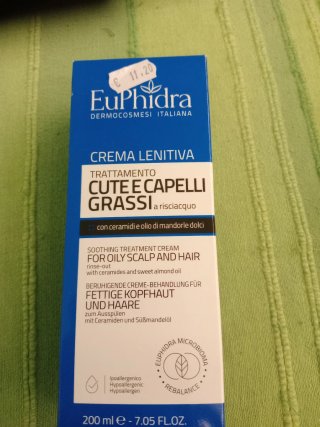 EuPhidra Crema Lenitiva Capelli Grassi