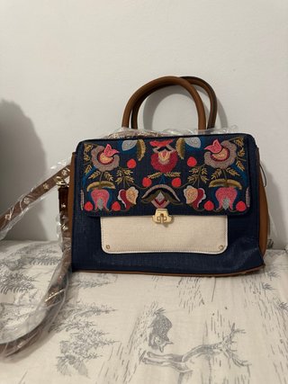 Bolso Parfois bordado floral