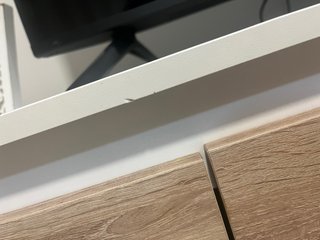 Mueble TV moderno madera y cristal