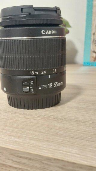 Objetivo Canon EFS 18-55mm