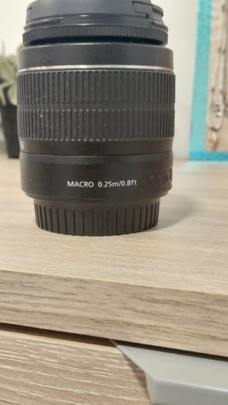 Objetivo Canon EFS 18-55mm