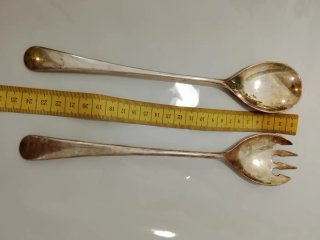 Talheres Vintage zinco silver platted