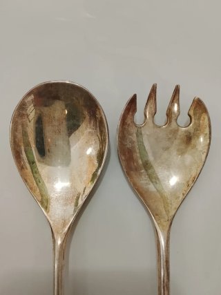 Talheres Vintage zinco silver platted