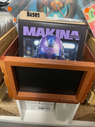 Caja para discos de vinilo