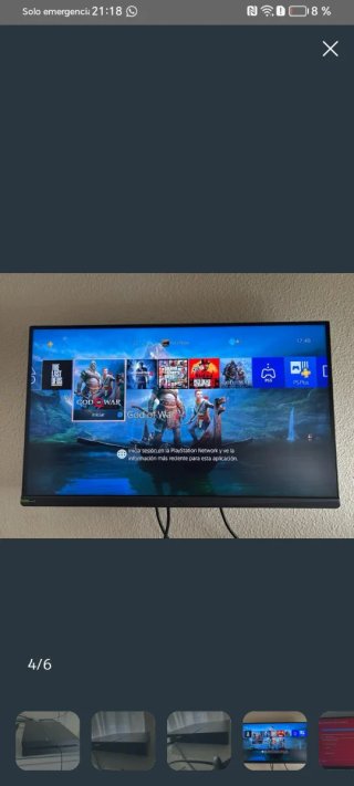 PlayStation 4 con 5 juegos