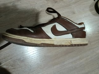 Zapatillas Nike Marrones y Blancas