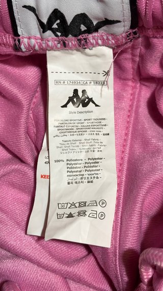 Pantaloni Kappa Donna Rosa