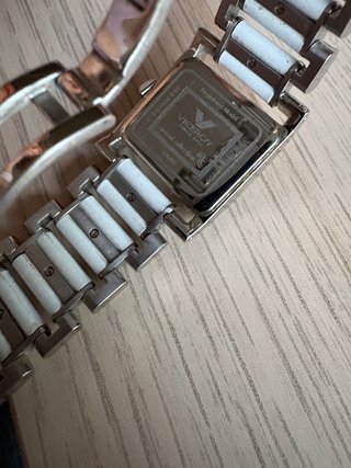 Reloj Viceroy Mujer Cerámica Blanca y Plata