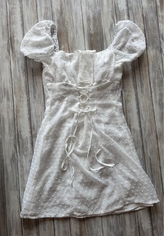 Vestido blanco Shein Talla M