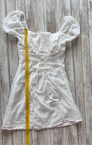 Vestido blanco Shein Talla M