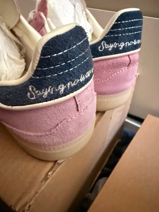 Adidas Samba Rosa y Azul