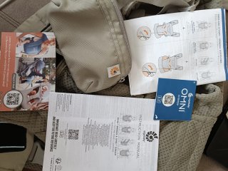 Mochila Ergobaby Omni Breeze color soft olive