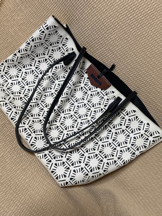 Bolso shopper Desigual Edición cebra
