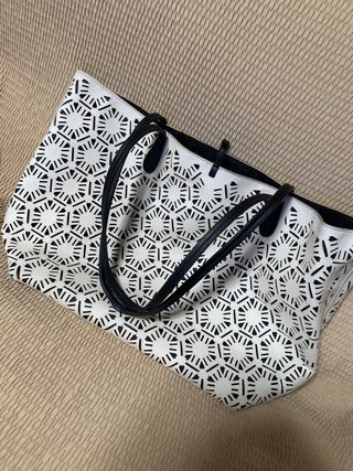 Bolso shopper Desigual Edición cebra