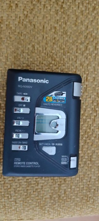 Panasonic RQ-NX60V Reproductor Cassette