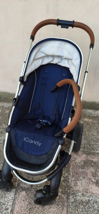Carrito iCandy Peach Chrome Navy