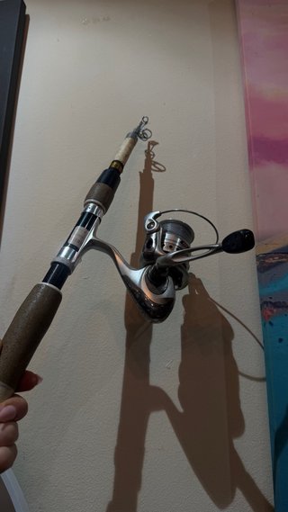 Caña Pesca Telescópica + Carrete Carolina 104