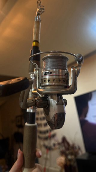 Caña Pesca Telescópica + Carrete Carolina 104