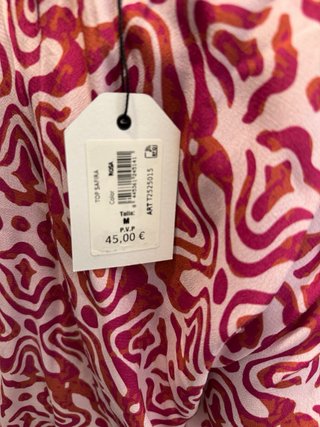 Blusa Noon Talla S Manga Larga