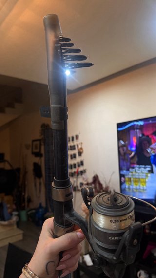 Caña Pesca Telescópica + Carrete Bauxit-10