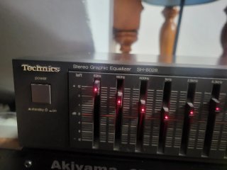 Ecualizador Gráfico Estéreo Technics SH-8028