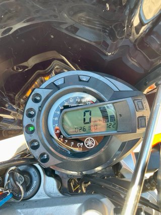 Yamaha FZ6 Naked Negra