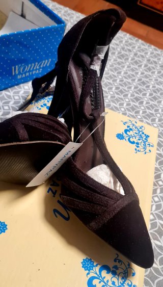 Zapatos tacón Marypaz marrones T.36